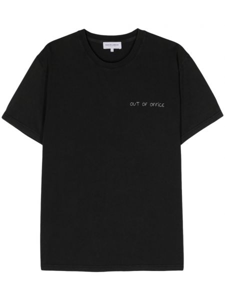 Biznesa kokvilnas t-krekls Maison Labiche melns