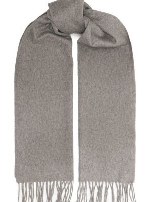Кашемировый шарф Corneliani серый