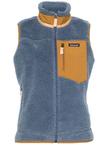 Retro klassisk vest Patagonia blå