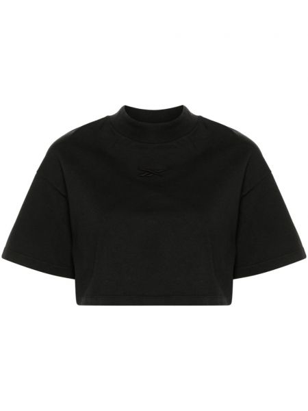 Kokvilnas t-krekls Reebok Ltd melns