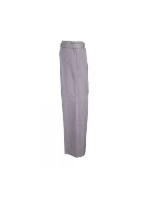 Pantalones de algodón Saint Laurent Vintage gris