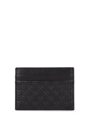 Kožená peňaženka Off-white čierna