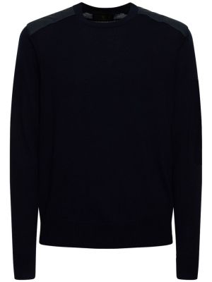 Sweter wełniany Belstaff czarny