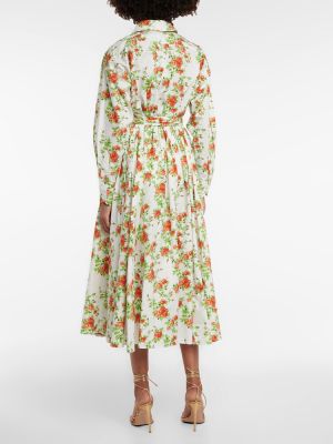 Květinové bavlněné dlouhá sukně Emilia Wickstead