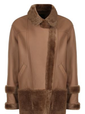 Пальто Blancha коричневое