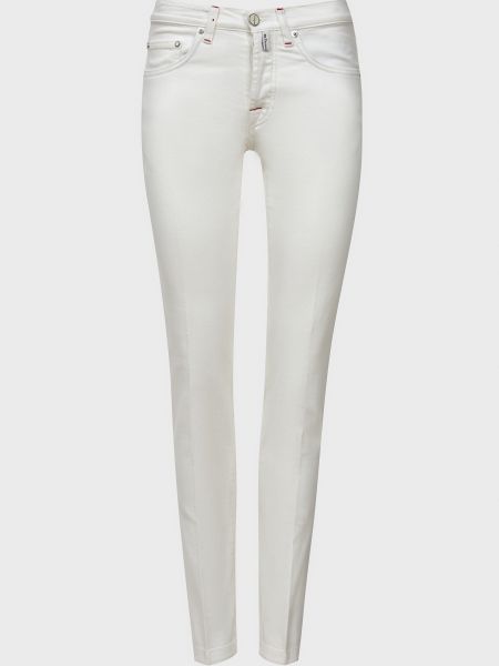 Белые джинсы Kiton