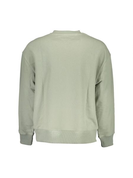 Jersey con bordado de algodón de tela jersey Tommy Hilfiger verde