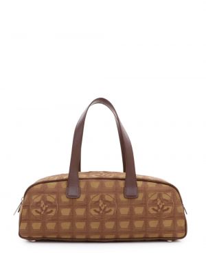 Cestovná taška Chanel Pre-owned hnedá