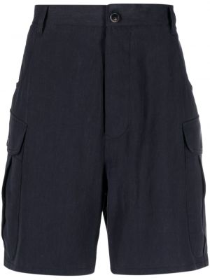 Kratke hlače kargo Giorgio Armani plava