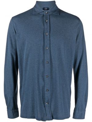 Chemise en coton avec manches longues Barba bleu