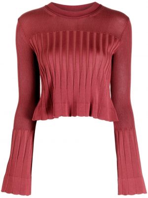 Czerwony sweter Sonia Rykiel