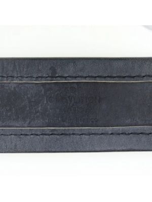 Pulsera de cuero Louis Vuitton Vintage negro