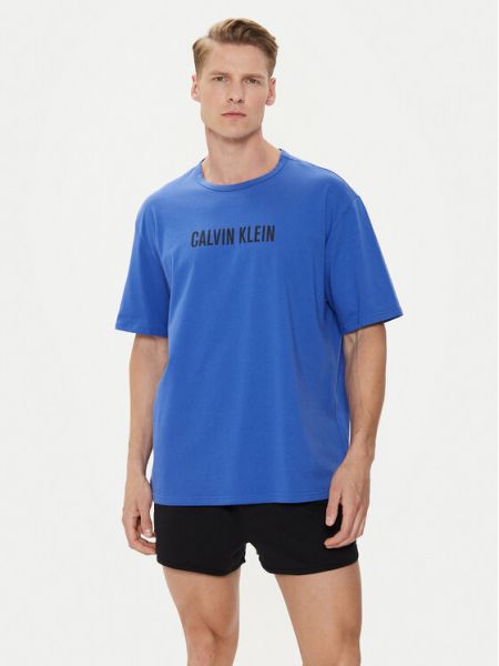 Marškinėliai Calvin Klein Underwear mėlyna