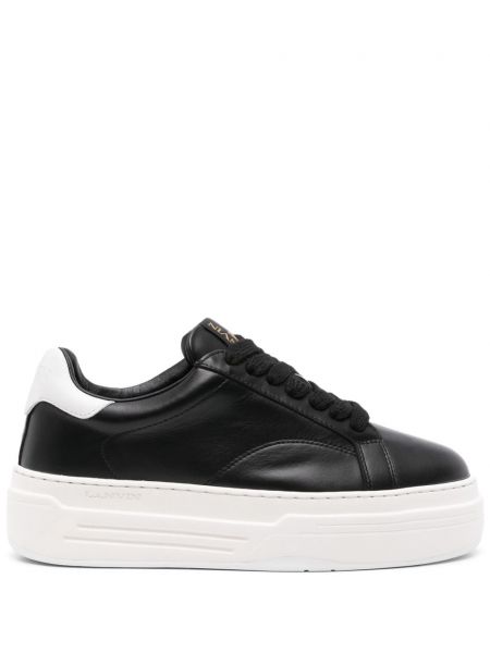 Leder sneaker Lanvin