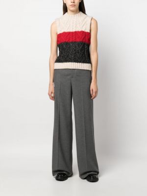 Kalhoty relaxed fit Red Valentino