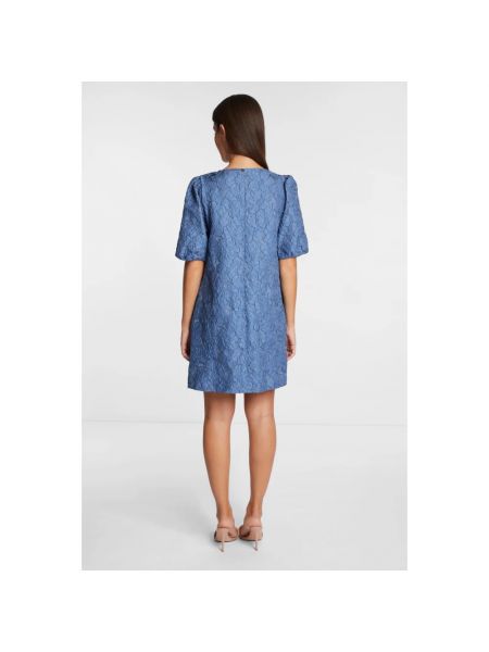 Mini vestido con escote v Rich & Royal azul
