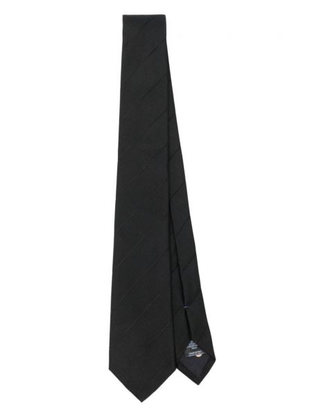 Копринена вратовръзка Paul Smith черно