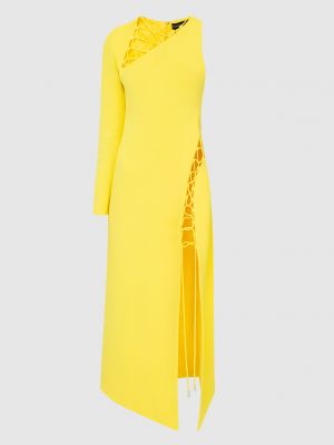 Вечернее платье David Koma желтое