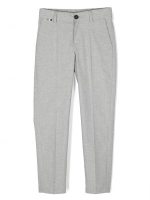 Pantaloni Boss Kidswear grigio