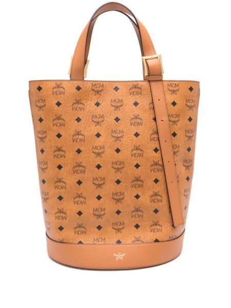 Shopping bag Mcm brun