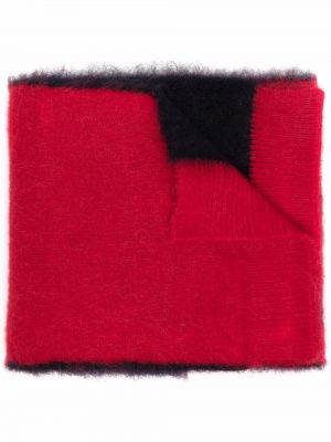 Echarpe en tricot Lanvin rouge