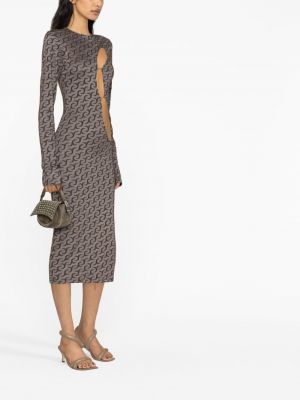 Kleid mit print Jade Cropper