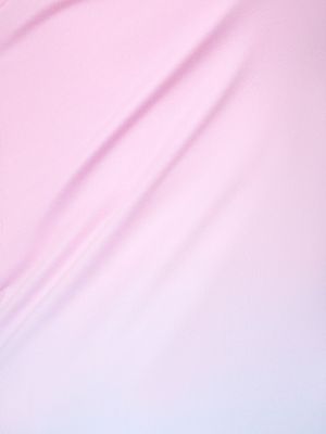 Rochie lunga din jerseu Gimaguas roz