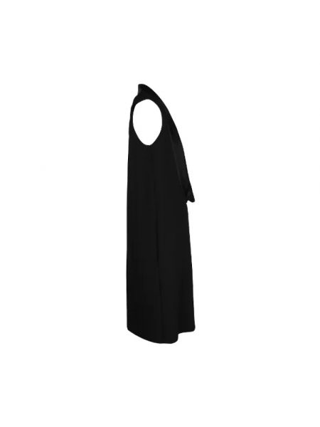 Vestido de lana Dior Vintage negro
