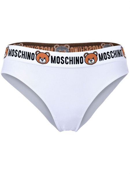 Бикини Moschino Underwear белые