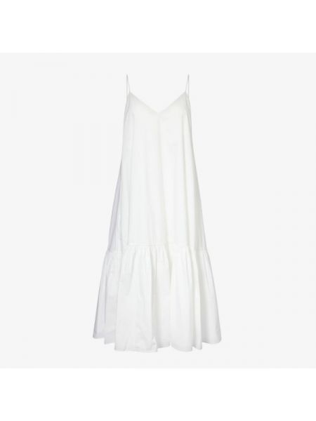 Платье миди без рукавов Anine Bing белое