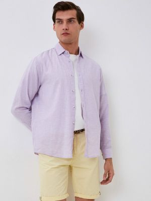 Рубашка Colin's фиолетовая