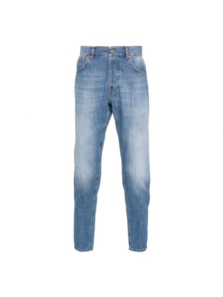 Niebieskie jeansy skinny Dondup