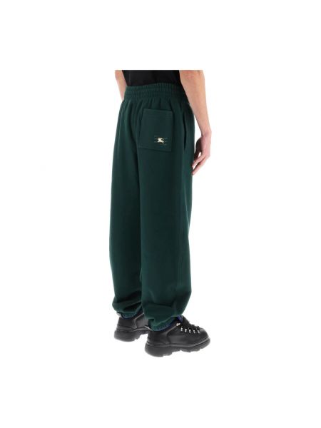 Pantalones de chándal bootcut Burberry verde