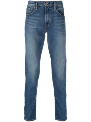 Slim fit skinny fit-jeans med hög midja Levi's blå