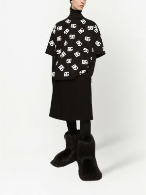 T-shirt aus baumwoll mit print Dolce & Gabbana