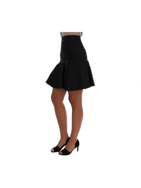 Mini spódniczka Dolce And Gabbana czarna