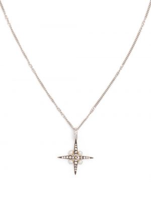 Hviezdny náhrdelník s perlami Missoma strieborná