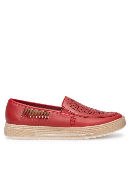 Chaussures de ville Remonte rouge