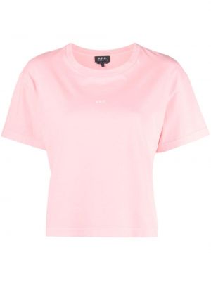T-shirt A.p.c. rosa