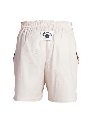 Pantalones cortos A Paper Kid beige