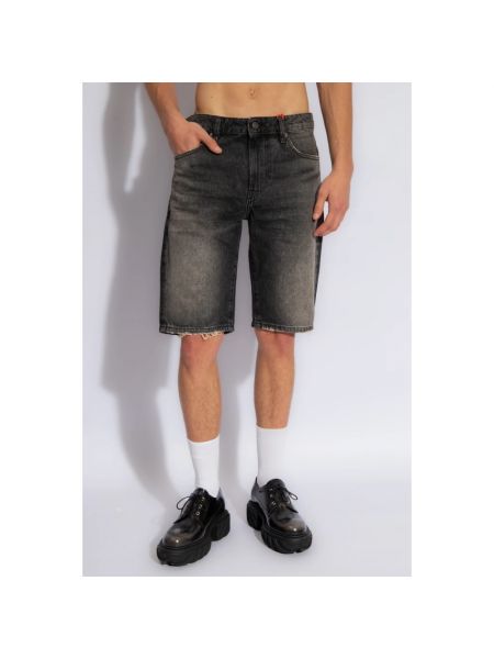 Pantalones cortos slim fit Diesel gris