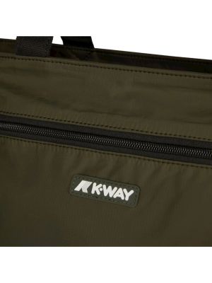 Bolsa de hombro K-way verde