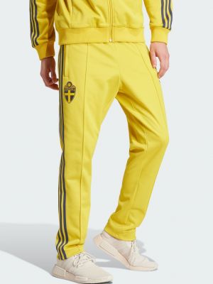 Спортивные штаны Adidas Originals желтые