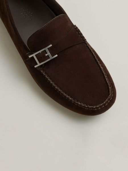 Seemisnahksed kingad Hermès Pre-owned pruun