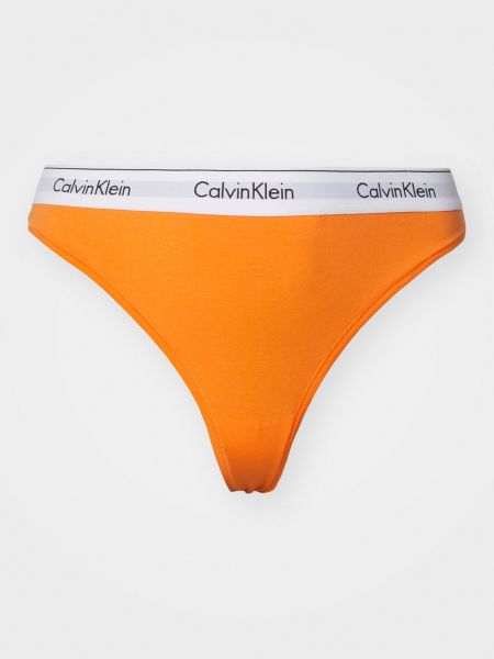 Стринги Calvin Klein Underwear оранжевые