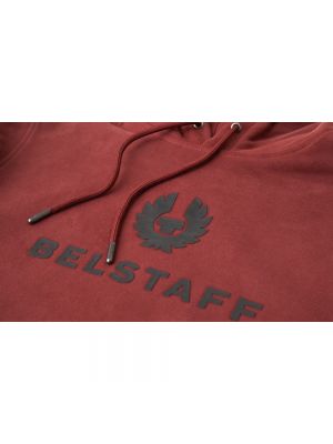 Sweter z kapturem Belstaff czerwony