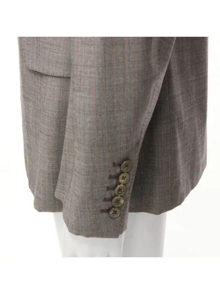 Długa kurtka wełniana retro Gucci Vintage