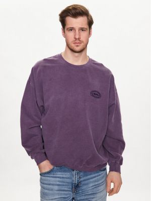 Laza szabású pulóver Bdg Urban Outfitters lila