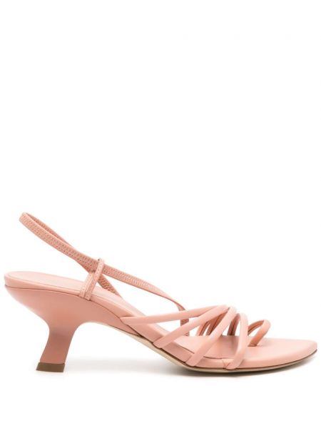 Kožené sandále Vic Matié ružová