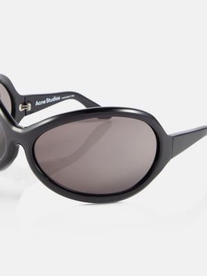 Oversized sluneční brýle Acne Studios černé